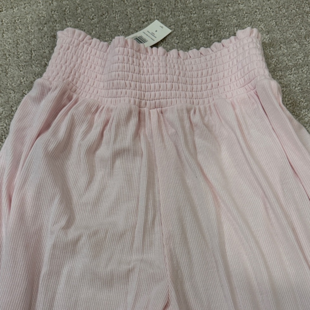 NWT Z Supply Women's Light Pink Wide-Leg Pants sz Small - Picture 4 of 4